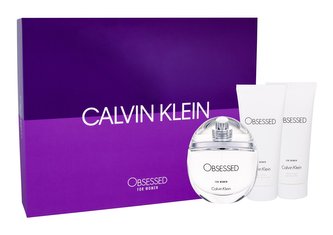 Calvin Klein Obsessed For Women - EDP 100 ml + tělové mléko 100 ml + sprchový gel 100 ml woman