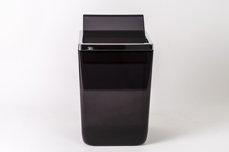 Odpad koš 6l hranatý černý antr 17,5x17,5x26cm