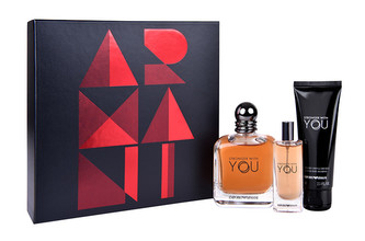 Armani Emporio Armani Stronger With You - EDT 100 ml + EDT 15 ml + sprchový gel 75 ml man