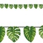 Papírová girlanda - palmové listy 300 cm