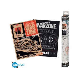 Set 2 plakátů Call of Duty - Warzone (52x38 cm)