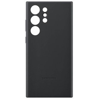 EF-VS918LBE Samsung Kožený Kryt pro Galaxy S23 Ultra Black (Pošk. Balení)