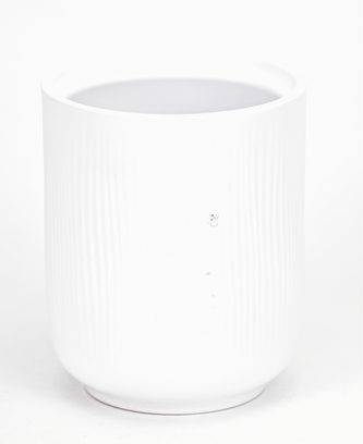 Keramický květináč na orchideje Falun 13x15 cm bílý II. jakost