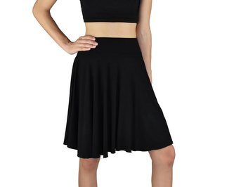 Letní sukně MIN, černá