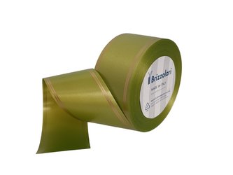 Smuteční stuha klasik s proužkem 68341 5 cm x 50 m - 11 zelená
