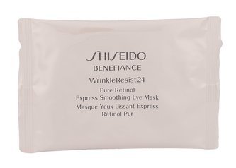 Shiseido Protivrásková maska na oční okolí s okamžitým účinkem Benefiance WrinkleResist24 (Pure Retinol Express Smoothing Eye Mask) 12 párů woman