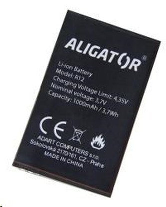 Aligator baterie Li-Ion 1000 mAh pro Aligator R12 eXtremo - BULK