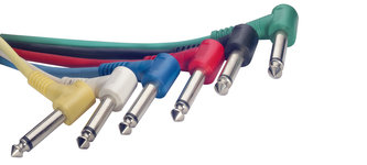 Stagg SPC060L E, kabel propojovací 6x JACK/JACK, 60cm