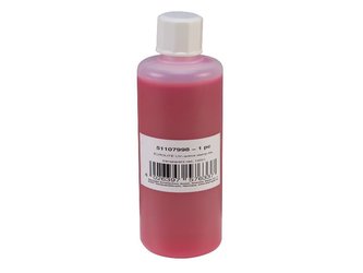 Eurolite UV aktivní razítkovací barva, transparentní červená, 100ml