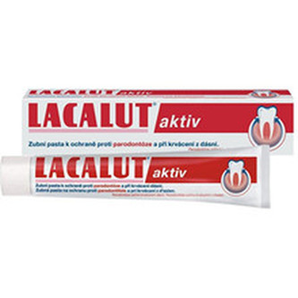 Lacalut Zubní pasta Lacalut Aktiv 75 ml unisex
