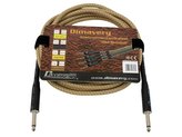 Dimavery nástrojový kabel Jack - Jack, 3m, zlatý