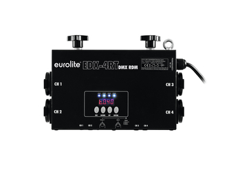 Eurolite EDX-4RT DMX RDM, stmívač