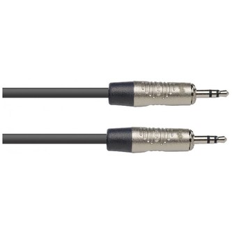 Stagg NAC2MPSR, propojovací kabel Jack 3,5 mm stereo, 2m