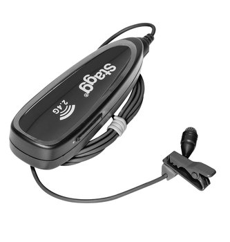 Stagg SUW 12L, 1-kanálový bezdrátový mikrofonní set 2,4 GHz