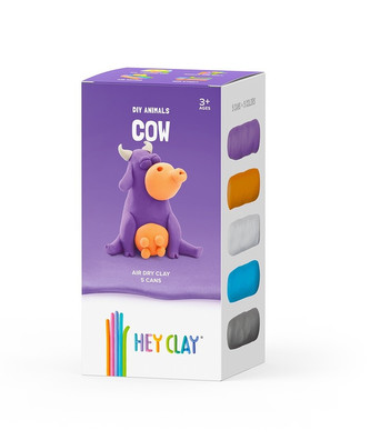 Hey Clay Kreativní sada - Kráva