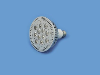 PAR 38 230V E27 12x1W LED Omnilux, 6400K, chladič