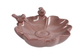 Keramické pítko pro ptáky Mala S rosa 26x25x10,5