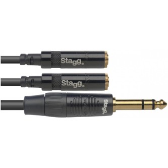 Stagg NYA010/PS2MJSR, audio redukce, délka 0,1 m