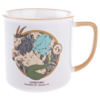 Porcelánový hrnek, Zvěrokruh - Kozoroh, 460ml, 6/36