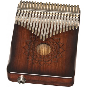 Stagg KALI-PRO21E-ZE, elektroakustická kalimba, 21 tónů, zebra wood