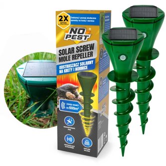 NO Pest Solární odpuzovač krtků a hrabošů