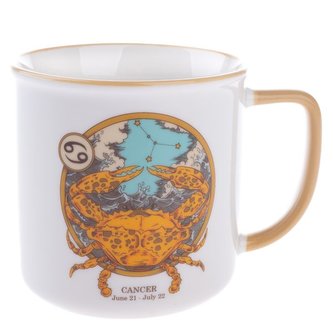 Porcelánový hrnek, Zvěrokruh - Rak, 460ml, 6/36