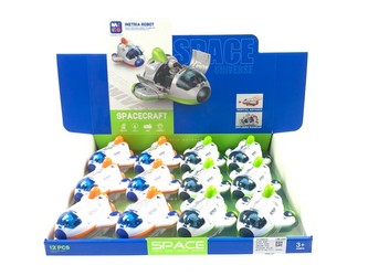 Vesmírná raketa, otvírací dveře, na setrvačník (1 ks)