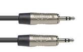 Stagg NAC1MPSR, propojovací kabel Jack 3,5mm stereo, 1m