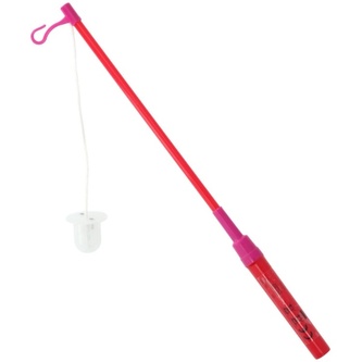 Svítící tyčka na lampiony 40 cm - červeno fialová