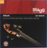 Stagg CE-1859-ST, sada strun pro violoncello
