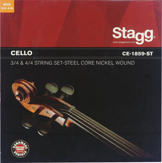 Stagg CE-1859-ST, sada strun pro violoncello