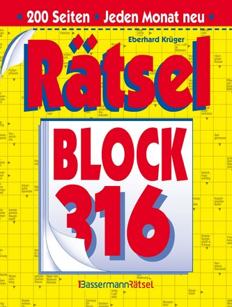 Rätselblock 316 (5 Exemplare à 2,99 EUR)