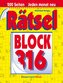 Rätselblock 316 (5 Exemplare à 2,99 EUR)