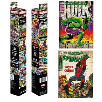 Marvel Comic set mini plagátov (2 ks)