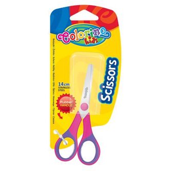 PATIO - Colorino nožničky 14 cm s gumovou rukoväťou