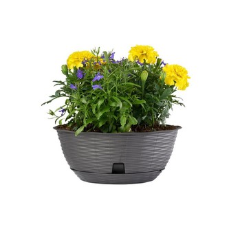 BAMA Květináč PAGLIA, 30cm, antracit