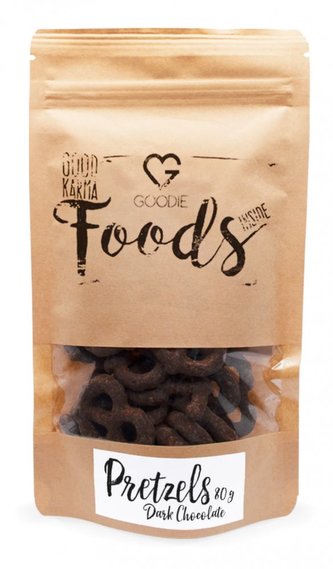 Preclíky v hořké čokoládě 80 g