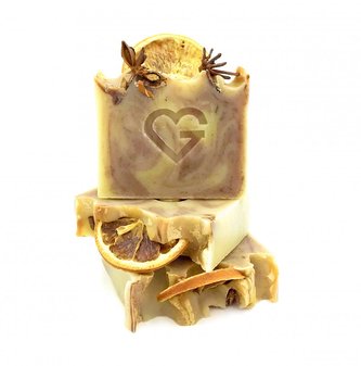 Přírodní mýdlo - Cinnamon orange 95 g