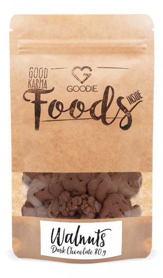 Vlašské ořechy v hořké čokoládě 80 g