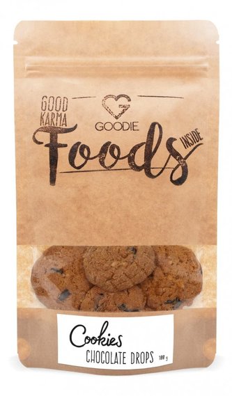 Sušenky s čokoládovými kousky / Cookies with Chocolate Drops 100 g