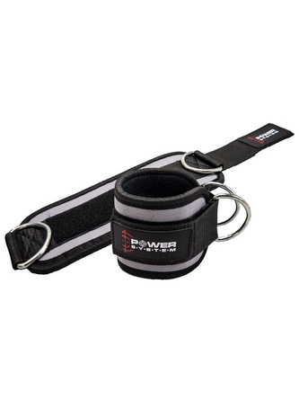 Power System - Kotníkový adaptér Ankle straps Gym guy 3460 - grey šedý Power System - Kotníkový adaptér Ankle straps Gym guy 3460 - grey šedý