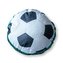 DETEXPOL Tvarovaný mikroplyšový polštářek Fotbal Polyester, průměr 33 cm