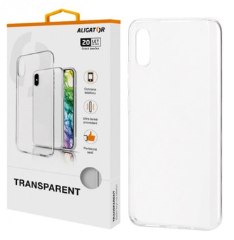 Pouzdro TRANSPARENT ALIGATOR Xiaomi Redmi 9A/9AT