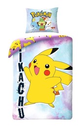 HALANTEX Povlečení Pokémon Pikachu Smile  Bavlna, 140/200, 70/90 cm