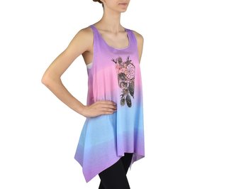 Dámský dlouhý top YORKA, multicolour, lapač snů I