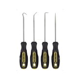 Sada 4ks MICRO háků, průměr čepele: O 3mm. délka čepele: 80mm, celková délka: 155mm