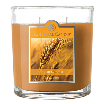 Svíčka dekorativní váza Colonial Candle, Indiánské léto, 269 g