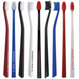 Swissdent Zubní kartáček Colours Soft-Medium Zubní kartáček Colours Soft-Medium - Odstín Red&Red unisex