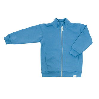 Mikina na zip EasyFit Pacifik; Barva: modrá; Velikost: 122