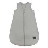 Spací pytel z mušelínu Dove grey; Barva: šedá; Velikost: 86 - 92